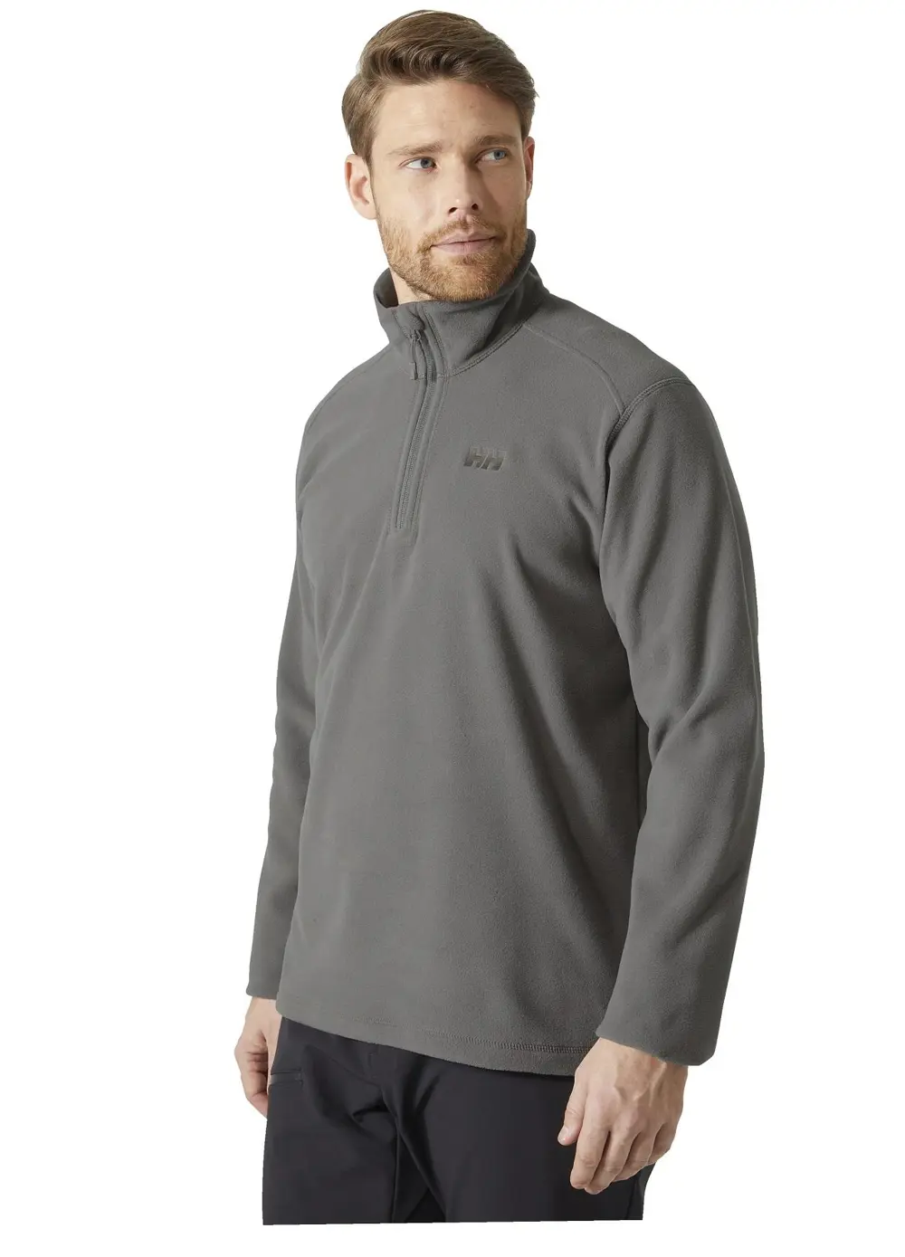 HELLY HANSEN LIGHT HALFZIP ERKEK POLAR HH.12010Concrete HELLY HANSEN LIGHT HALFZIP ERKEK POLAR HH.12010Concrete