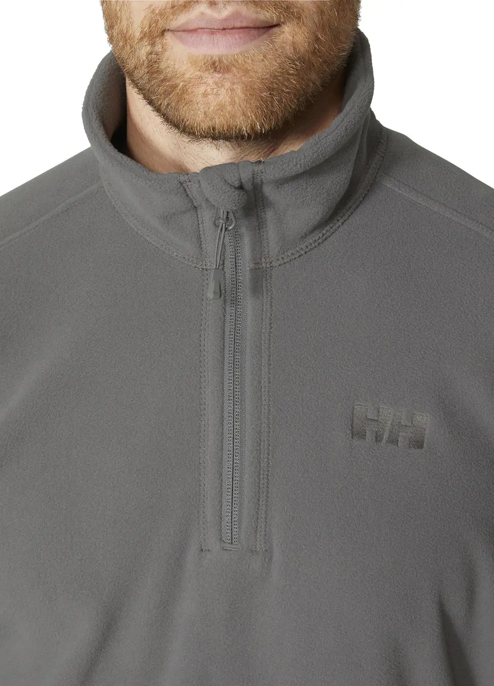 HELLY HANSEN LIGHT HALFZIP ERKEK POLAR HH.12010Concrete HELLY HANSEN LIGHT HALFZIP ERKEK POLAR HH.12010Concrete