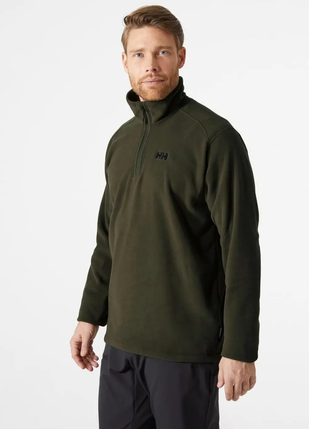 HELLY HANSEN LIGHT HALFZIP ERKEK POLAR HH.12010Green HELLY HANSEN LIGHT HALFZIP ERKEK POLAR HH.12010Green