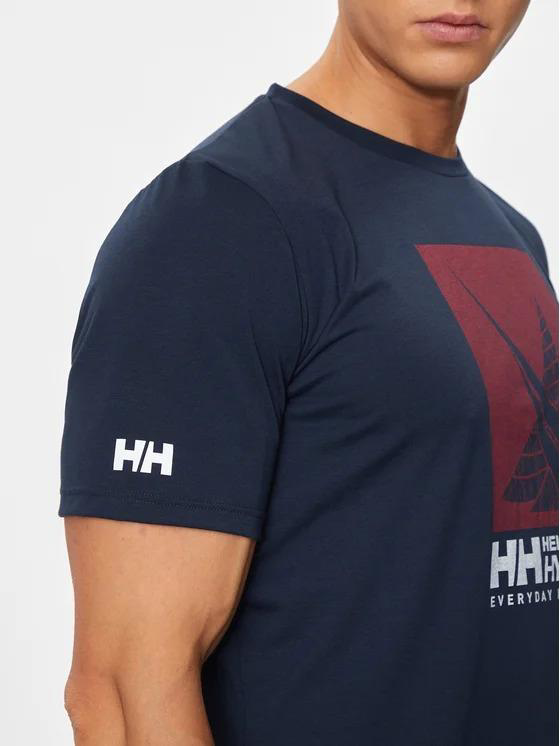Helly Hansen  Race Graphic T-Shirt Hha.34419Navy