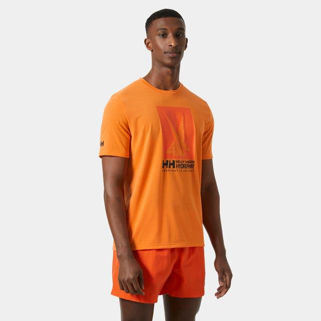 Helly Hansen  Race Graphic T-Shirt Hha.34419Orange