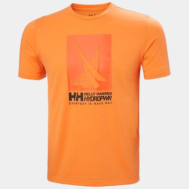 Helly Hansen  Race Graphic T-Shirt Hha.34419Orange