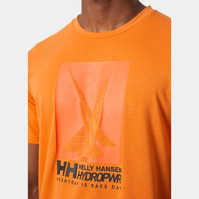Helly Hansen  Race Graphic T-Shirt Hha.34419Orange
