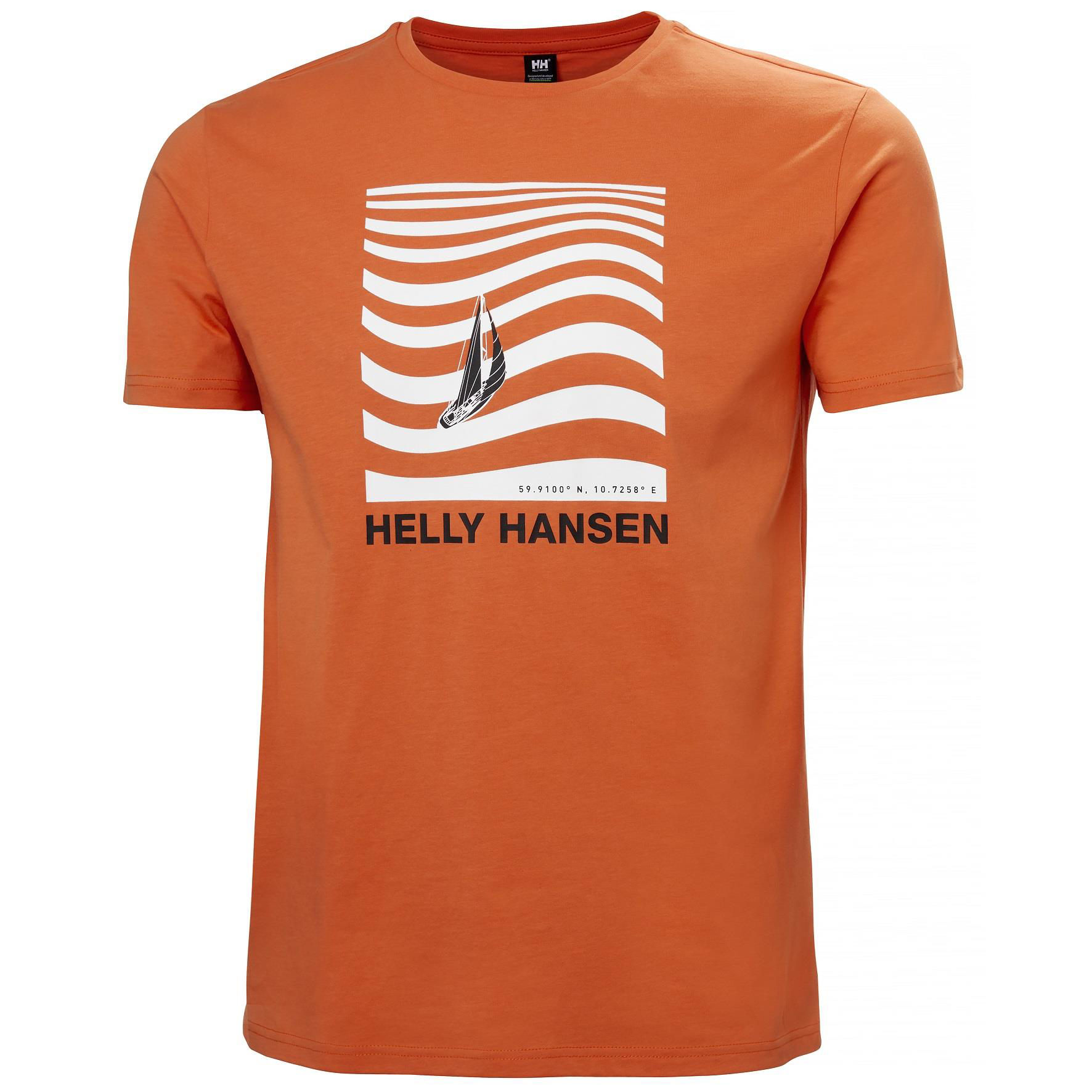 Helly Hansen Shoreline T-Shirt 3.0 Hha.54601Bonfire Helly Hansen Shoreline T-Shirt 3.0 Hha.54601Bonfire