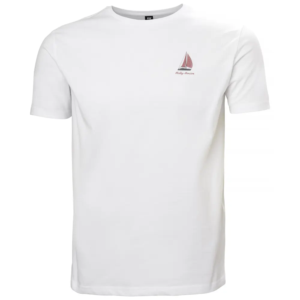 HELLY HANSEN SHORELINE T-SHIRT 3.0 HHA.54601White HELLY HANSEN SHORELINE T-SHIRT 3.0 HHA.54601White