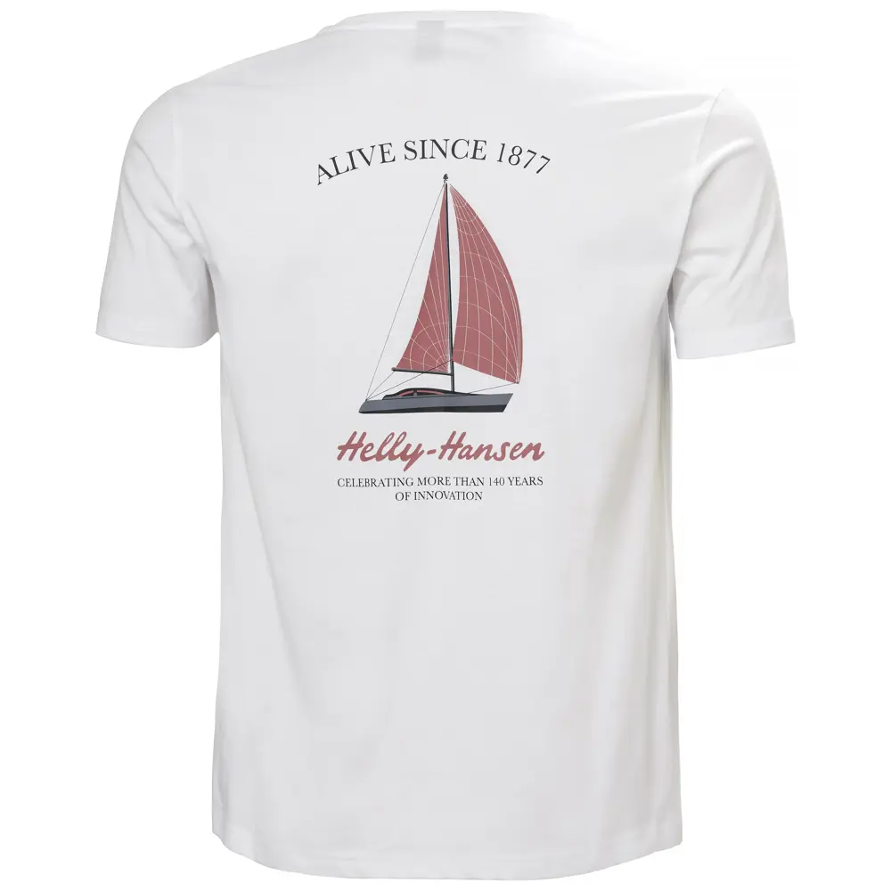 HELLY HANSEN SHORELINE T-SHIRT 3.0 HHA.54601White HELLY HANSEN SHORELINE T-SHIRT 3.0 HHA.54601White