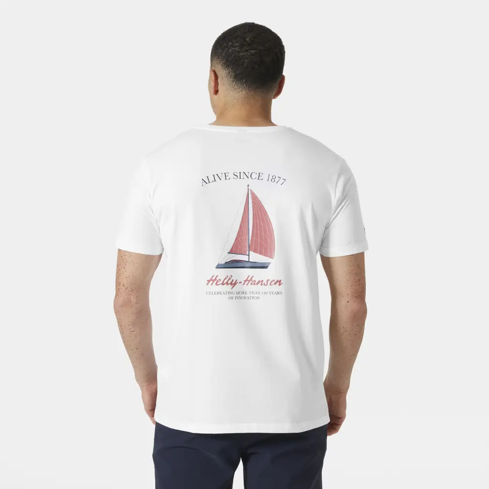 HELLY HANSEN SHORELINE T-SHIRT 3.0 HHA.54601White HELLY HANSEN SHORELINE T-SHIRT 3.0 HHA.54601White
