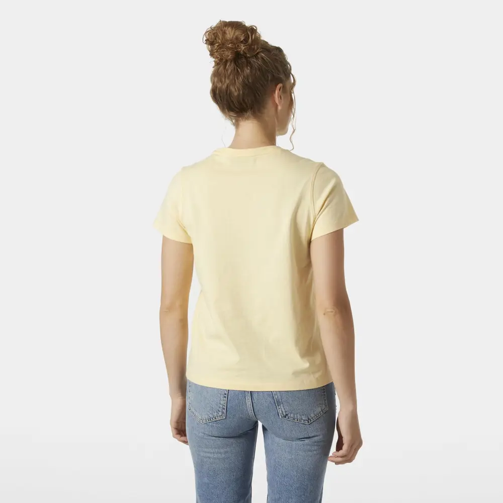 HELLY HANSEN W CORE GRAPHIC T-SHIRT 2.0 HHA.54592YellowCream