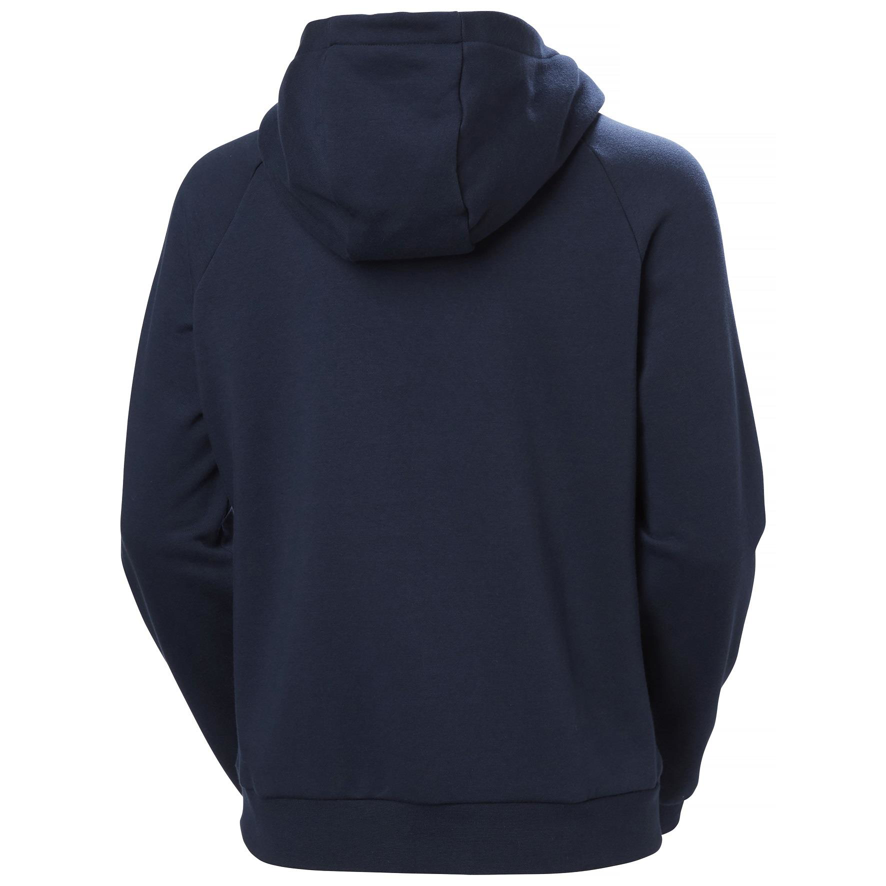 Helly Hansen  W Cotton Fleece Hoodie Sweatshirt Hha.54161-Navy