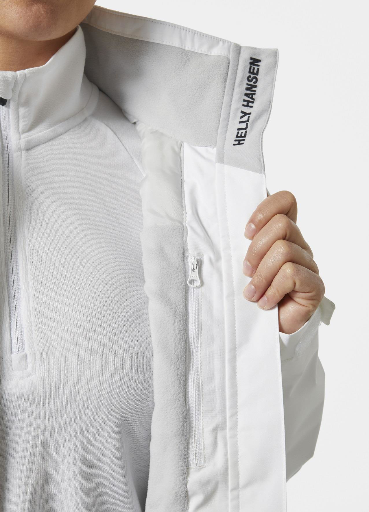 Helly Hansen  W Crew Midlayer Kadin Mont 2 Hha.34449-White