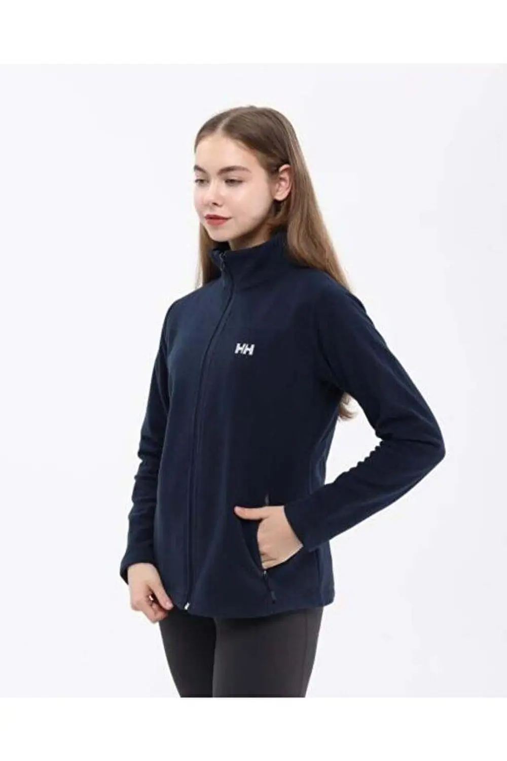 HELLY HANSEN W FULLZIP POLAR MONT HH.15011Navy