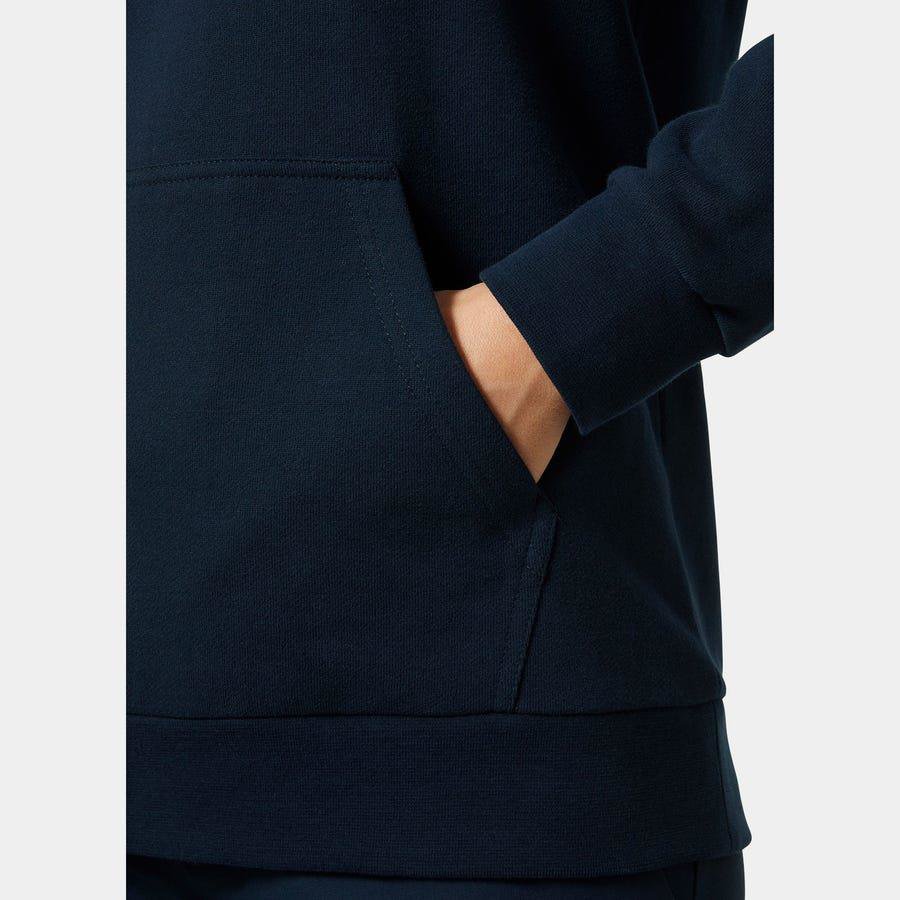 Helly Hansen  W Hh Logo Kapüşonlu Sweatshirt 2.0 Hha.34460-Navy