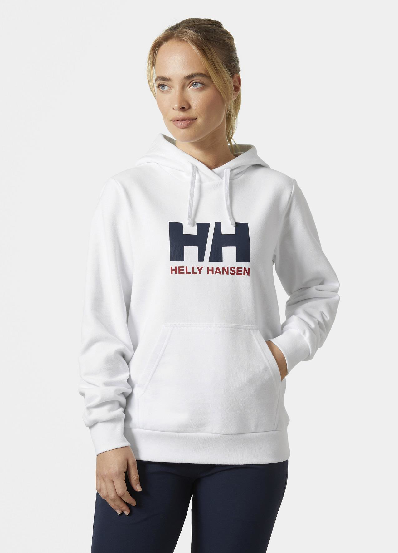 Helly Hansen W Hh Logo Kapüşonlu Sweatshirt 2.0 Hha.34460-White Helly Hansen W Hh Logo Kapüşonlu Sweatshirt 2.0 Hha.34460-White