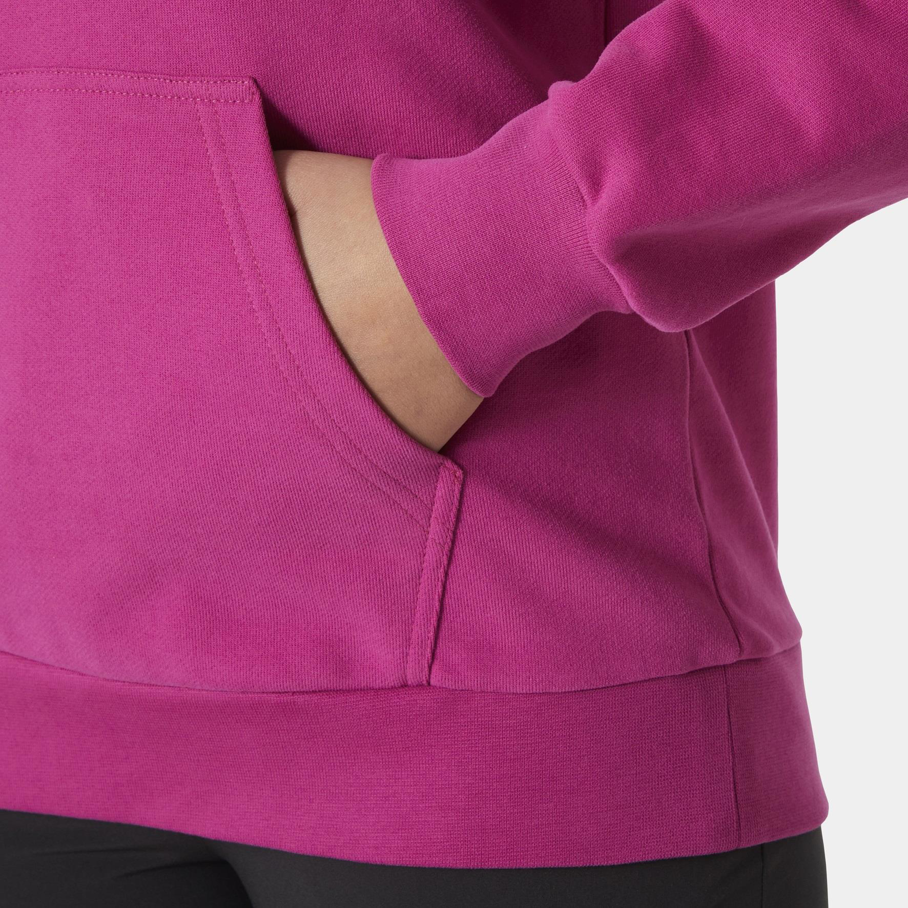 Helly Hansen  W Hh Logo Kapüşonlu Sweatshirt 2.0 Hha.34460-Magenta