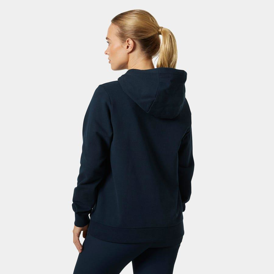 Helly Hansen  W Hh Logo Kapüşonlu Sweatshirt 2.0 Hha.34460-Navy