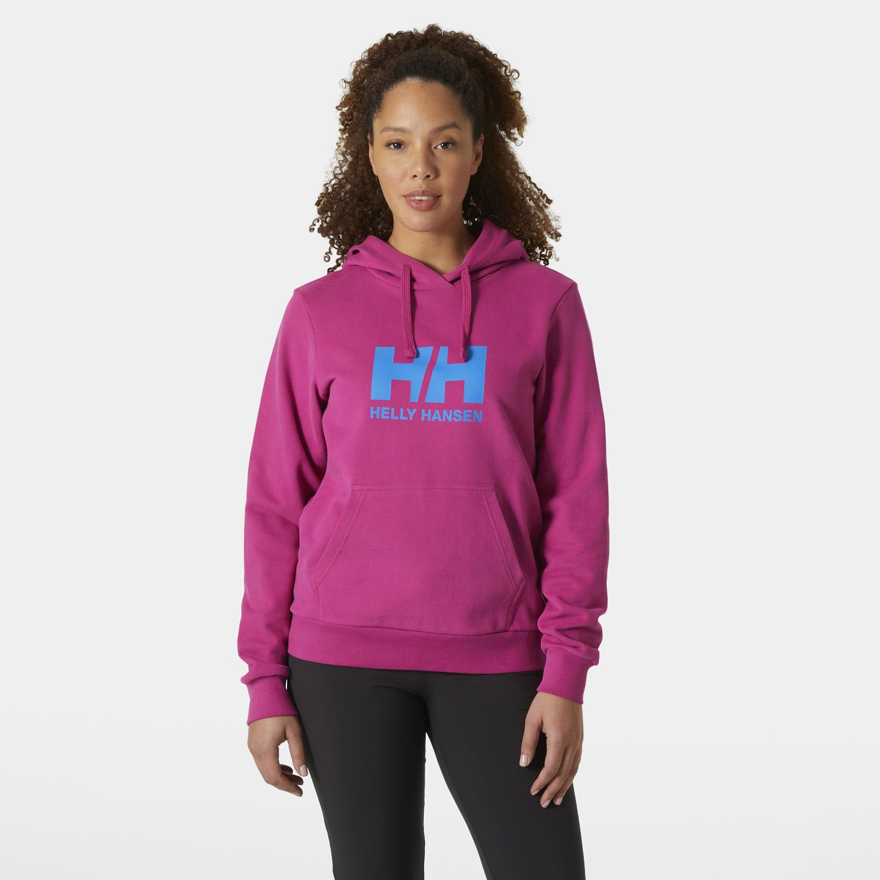 Helly Hansen  W Hh Logo Kapüşonlu Sweatshirt 2.0 Hha.34460-Magenta