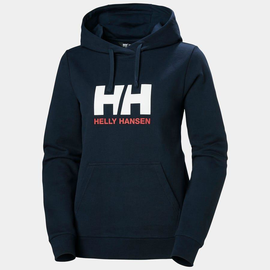 Helly Hansen  W Hh Logo Kapüşonlu Sweatshirt 2.0 Hha.34460-Navy
