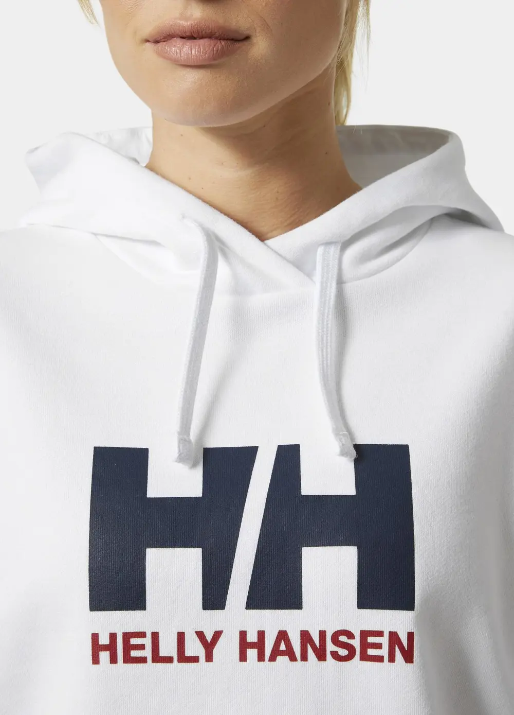 HELLY HANSEN W HH LOGO KAPÜŞONLU SWEATSHIRT 2.0 HHA.34460-WHITE