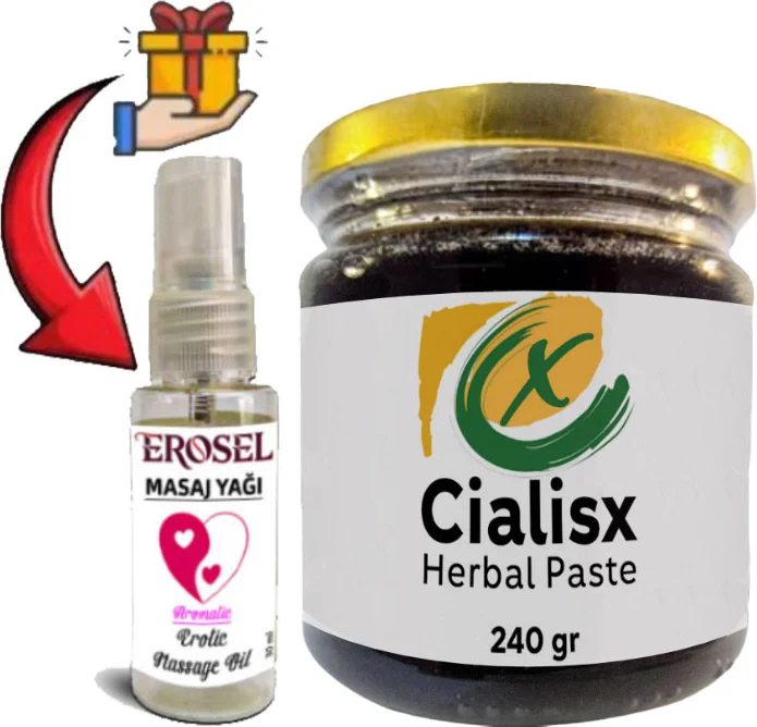 Helsol Ci.a.lisx Macun 240 gr - Erkek Performans Macunu + Erosel Erotikmasaj Yağı Hediye Fiyatı, Yorumları ve Özellikleri