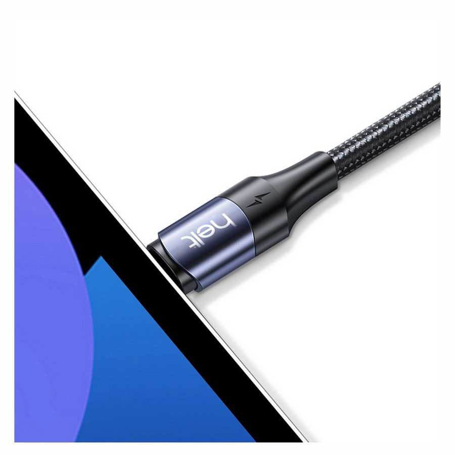 Helt HT-DC15 100W PD İp Örgü 120 Cm Type-C To Type-C Şarj Data Ka