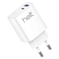 Helt HT-HCH01 20W 4100 mAh Usb + Type-C Hızlı Şarj Adaptörü Helt HT-HCH01 20W 4100 mAh Usb + Type-C Hızlı Şarj Adaptörü