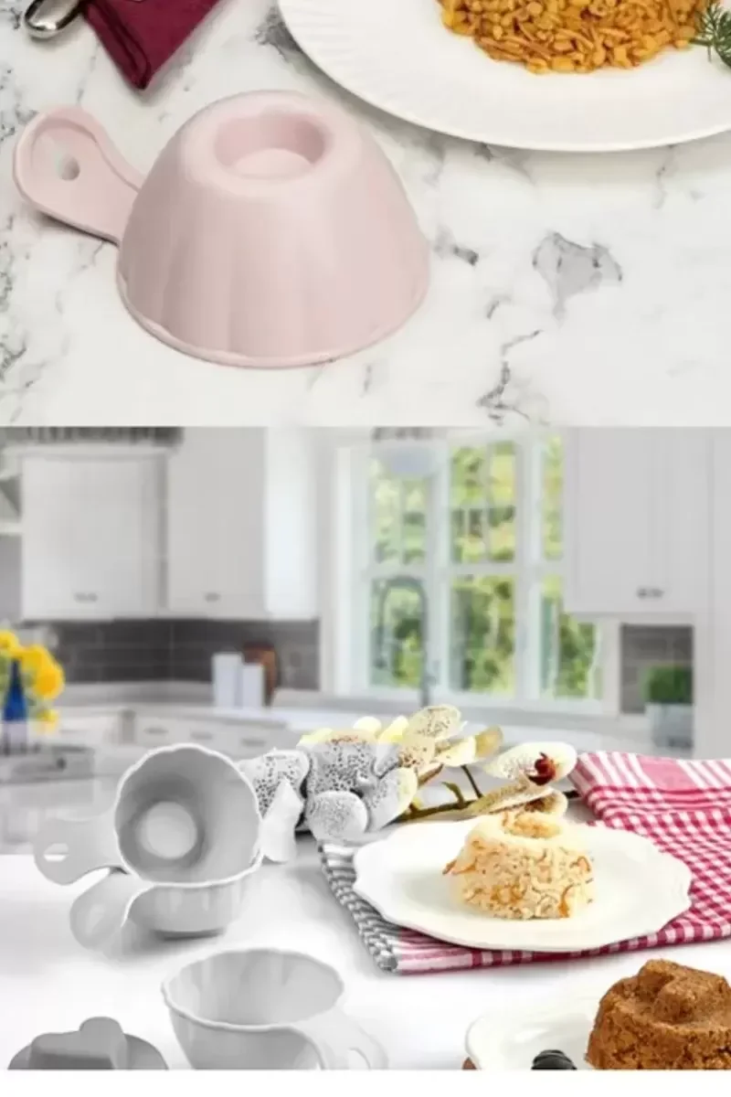 Helva Pilav Tatlı Kalıbı Şekillendirici Royaleks-UR3064-76 Helva Pilav Tatlı Kalıbı Şekillendirici Royaleks-UR3064-76