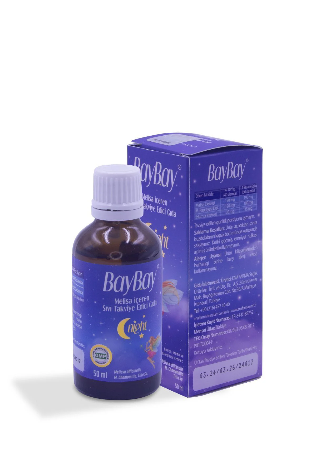 Hem Yetişkinler Hem Çocuklar Için Takviye Gıda Damla 50 Ml