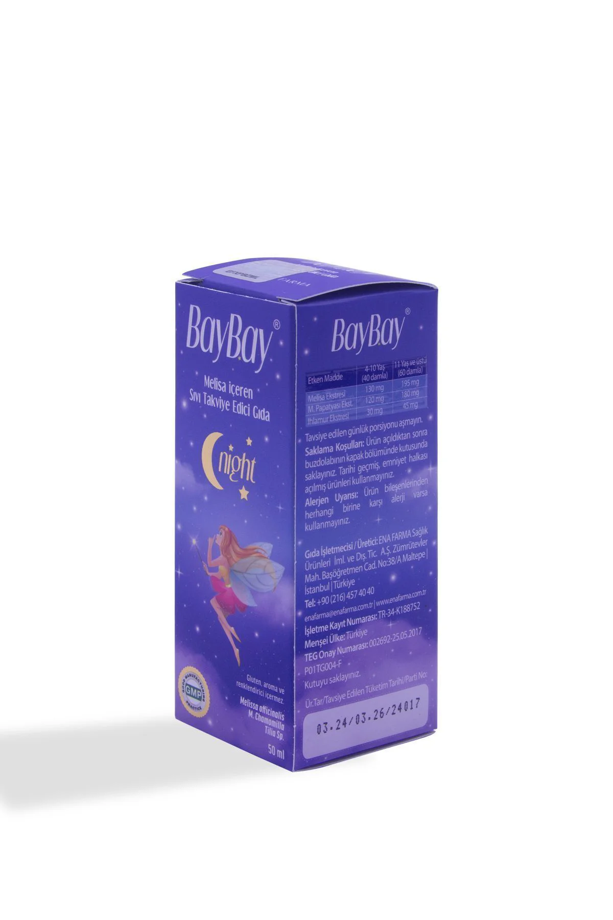 Hem Yetişkinler Hem Çocuklar Için Takviye Gıda Damla 50 Ml