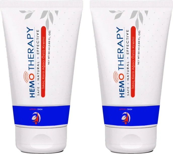 Hemo Therapy Bağcansız Bağür Kremi - İskoç Karaağaç Özlü 2'li Set (50 ml)