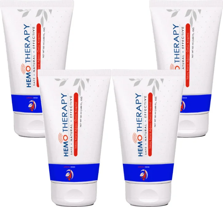 Hemo Therapy Iskoç Karaağaç Özlü Bağkur Kremi 4'lü Set - 50 ml
