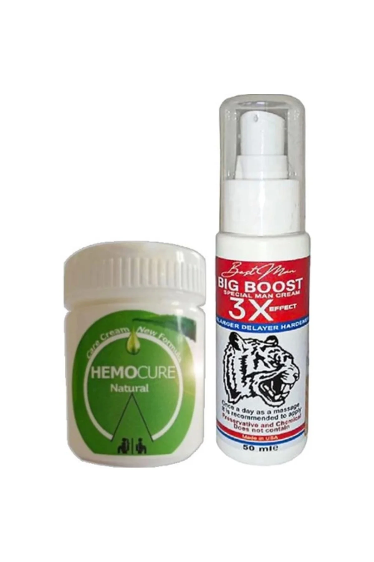 Hemocure 50 ml Özel Krem + Erkeklere Özel 3x Krem Seti