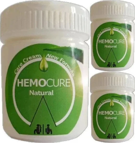 Hemocure Natural Kremi 3'lü Set (3x50 ml) – Doğal Cilt Bakımı ve Nemlendirme