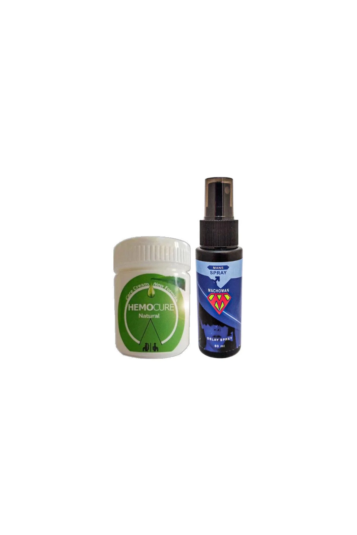 Hemocure Natural Rahatlatıcı Krem 50 ml + Erkek Spreyi - Cilt Bakımı
