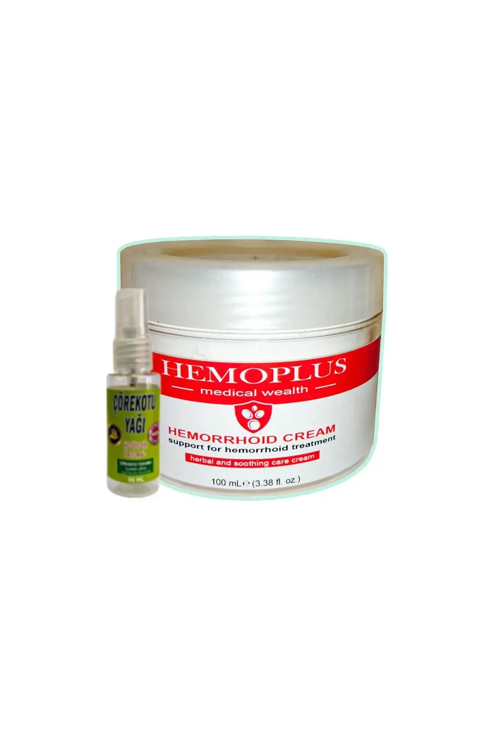 Hemoplus 100 ml Rahatlama Bakım Kremi + 30 ml Çörek Otu Yağı ile