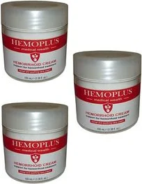 Hemoplus Cream - Hemoroid ve Şişkinlik İçin Etkili Tedavi Kremi 100 ml 3 Adet