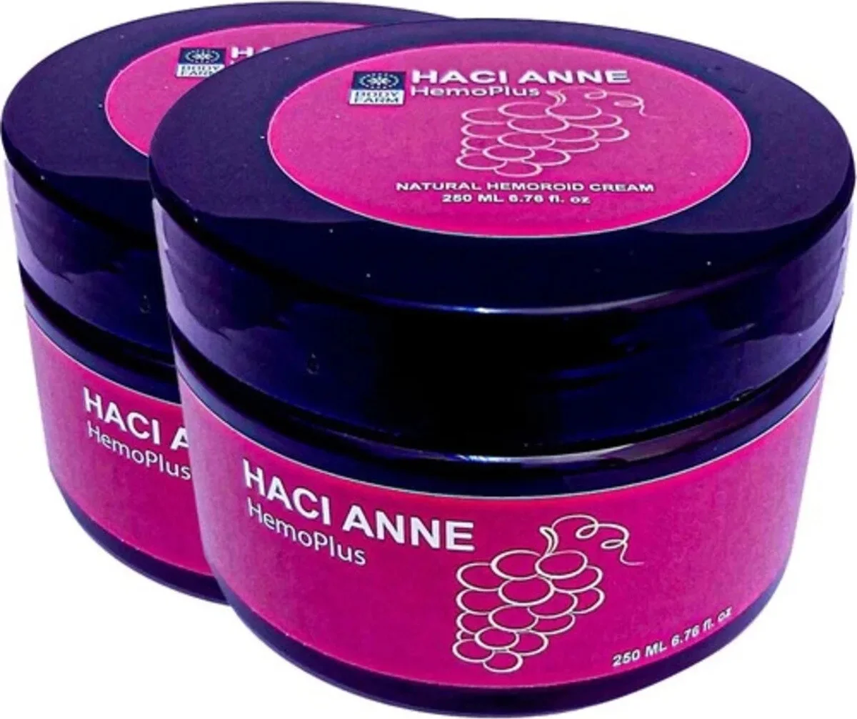 Hemoplus Hacianne Hemoroid Kremi 2'li 200 ml - Ağrı ve Kaşıntıya Etkili Çözüm