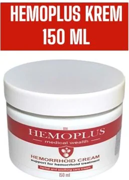 Hemoplus Hemoroid Kremi - 150 ml Ağrı ve Kaşıntıya Karşı Etkili Çözüm