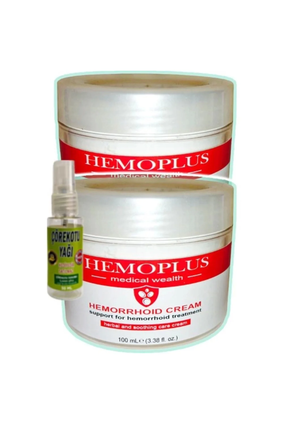 Hemoplus Krem 200 ml + Çörek Otu Yağı 30 ml - Cilt ve Saç Bakımı İçin Doğal Çözüm