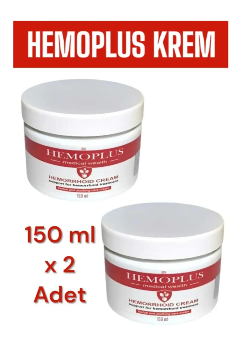 Hemoplus Rahatlamanız İçin Masaj Kremi 150 ml X 2 Adet