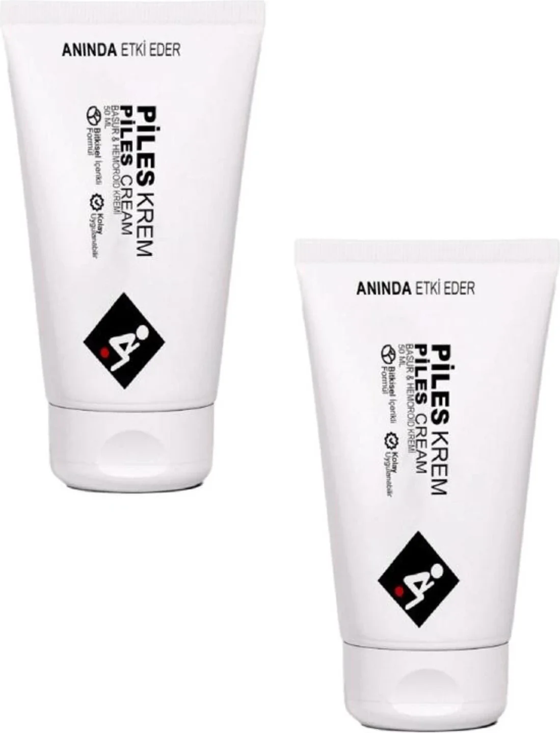 Hemoroid ve Bağsuru Kremi 50 ml x 2 Adet – Piles İçin Yeni Formül