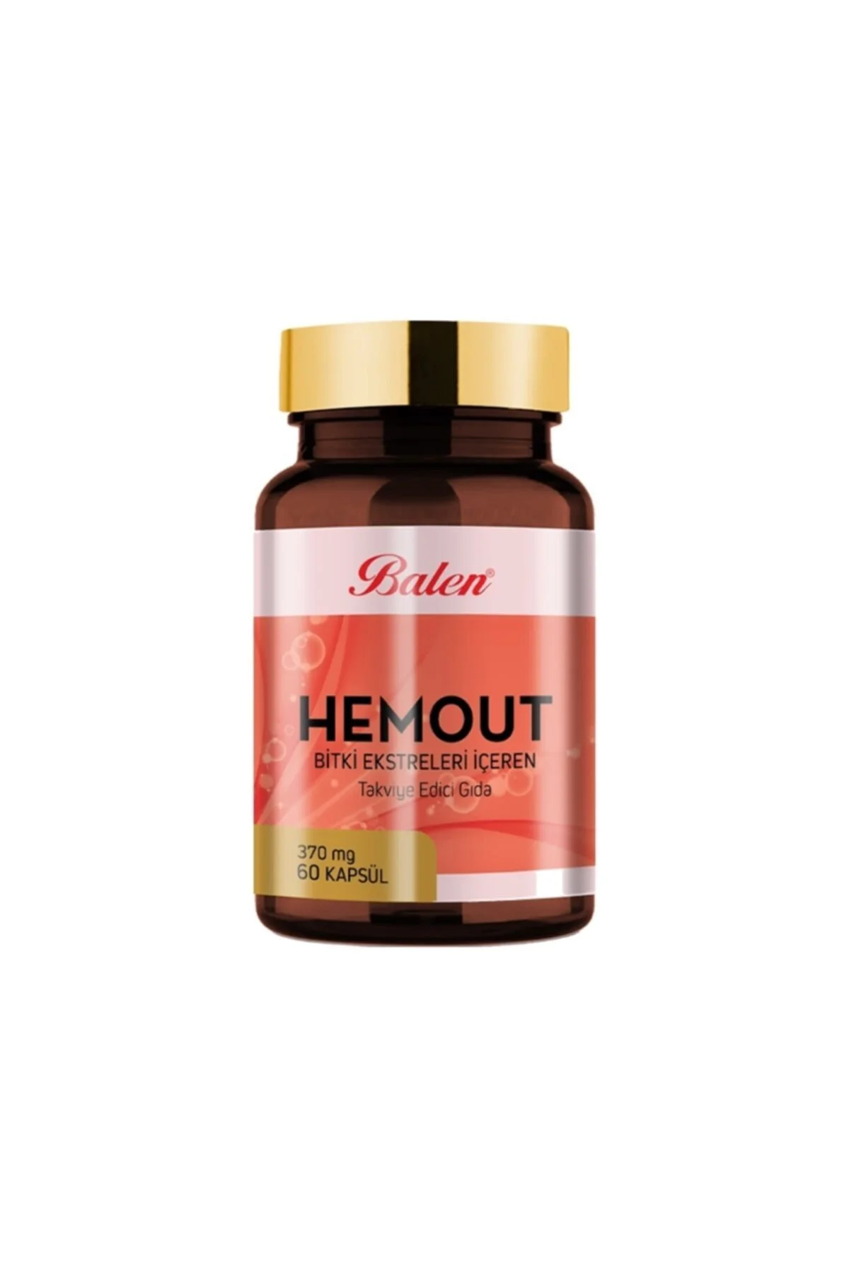 Hemout Bitki Ekstreleri Içeren Kapsül 370 Mg X 60 Kapsül