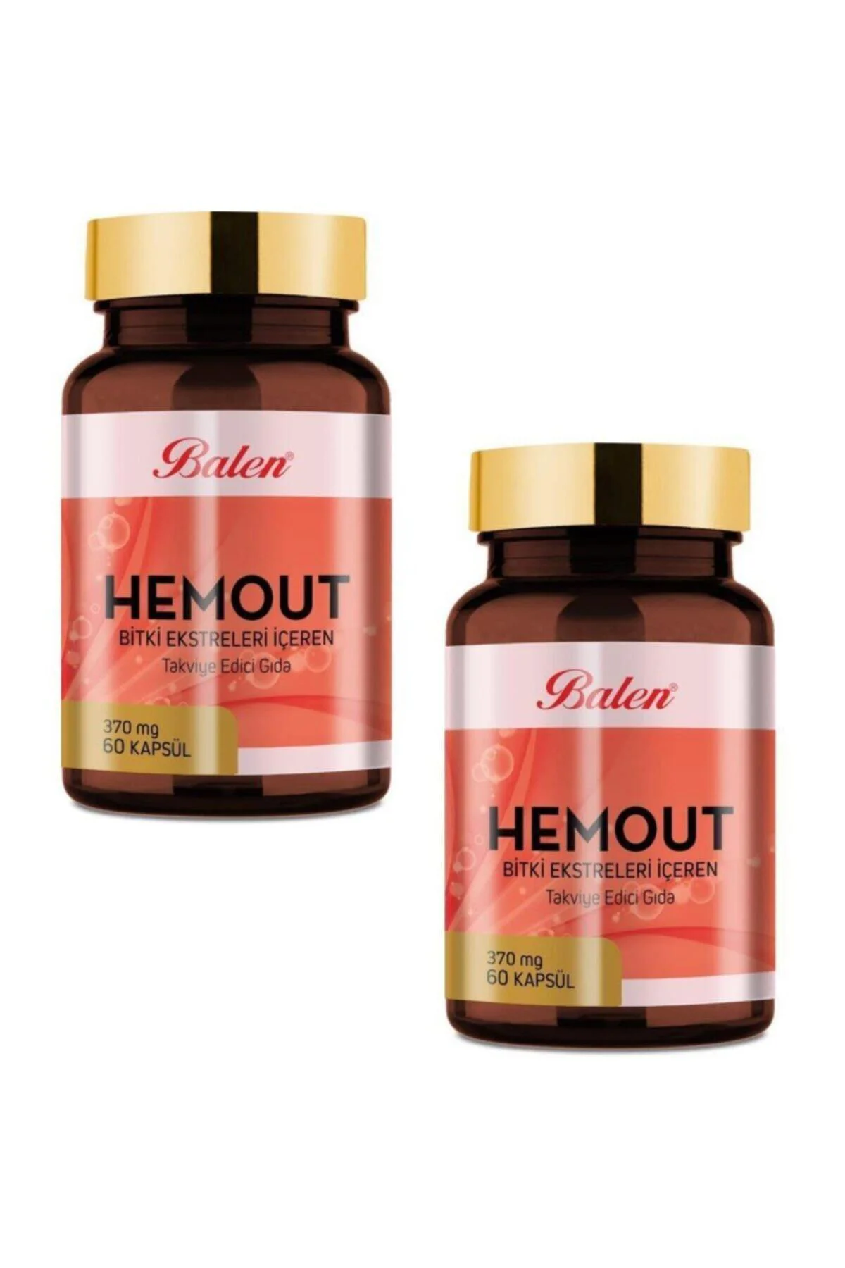 Hemout Bitki Ekstreleri Içeren Kapsül 370mg*60 2 Adet Fiyatı, Yorumları ve Özellikleri