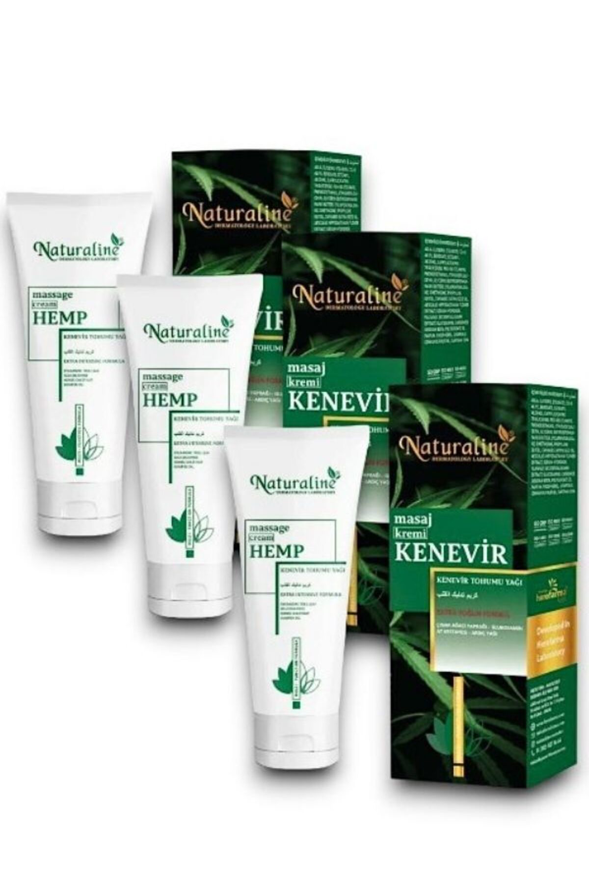 Hemp Cream Kenevir Kremi 100 Ml 3 Adet