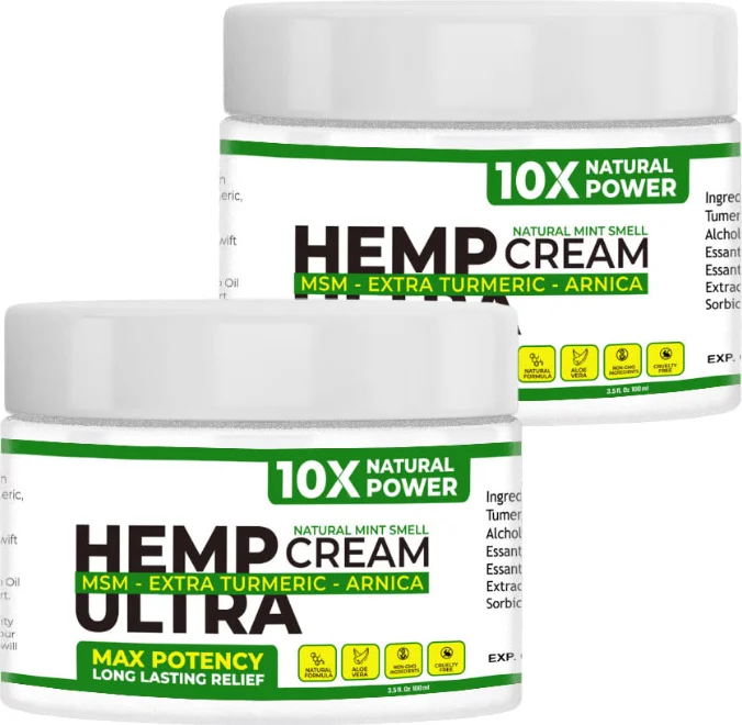 Hemp Cream Ultra Yoğun Dindirim Kremi 100 ml – Kenevir Özlü Maksimum Rahatlama