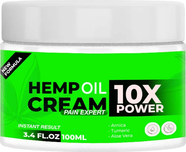 Hemp Oil Krem 100ml — 10 Kata Kadar Hızlı Teskin Etkisiyle Nemlendirici Bakım