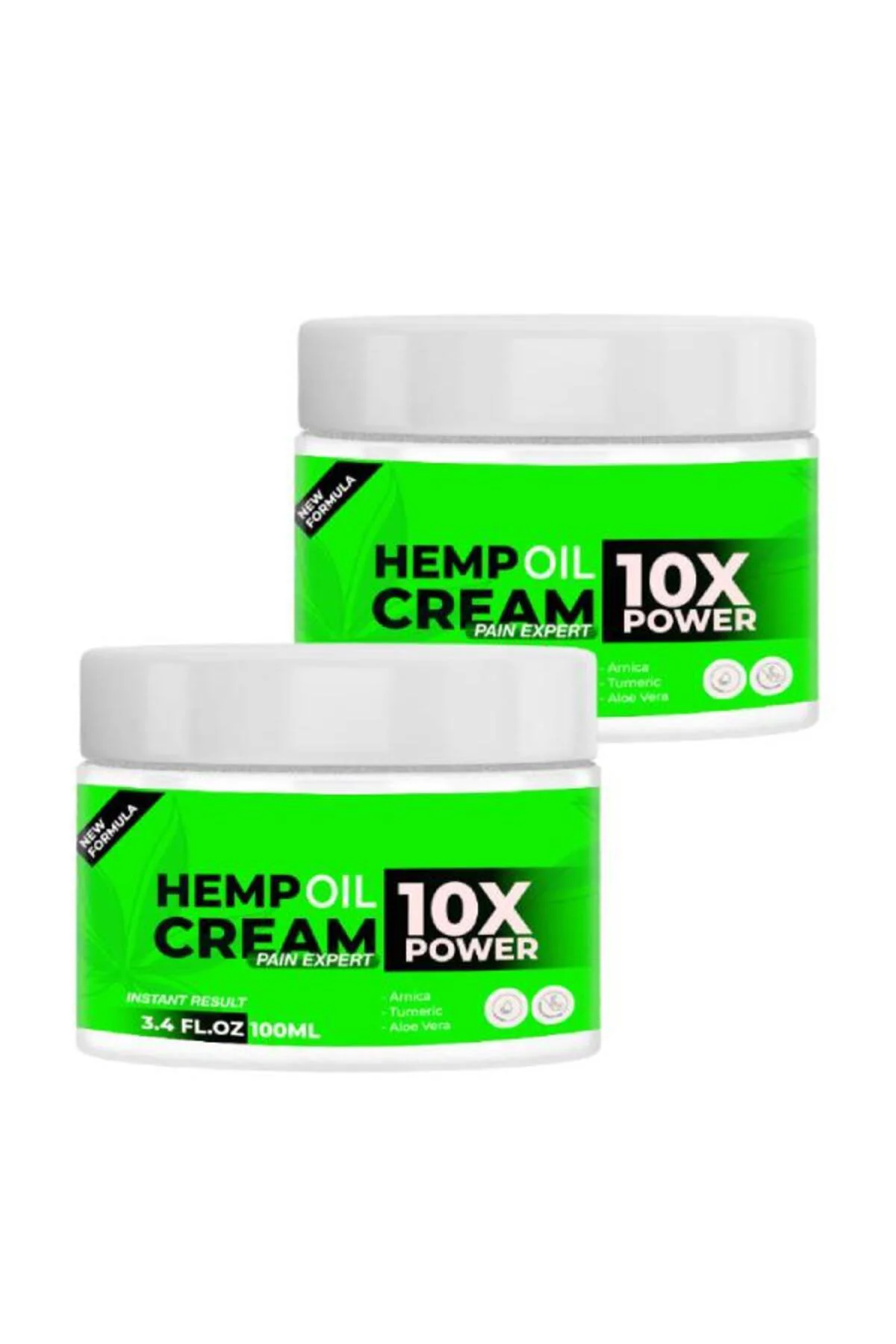 Hempoil Bakım Kremi 10x Rahatlatıcı Etki - 100 ml x 2 Adet