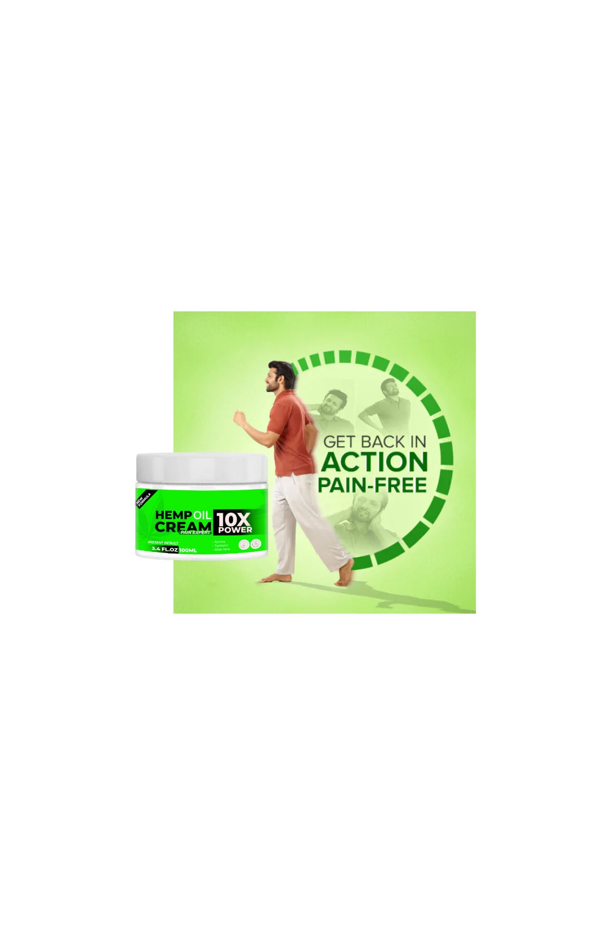 Hempoil Bakım Kremi 10x Rahatlatıcı Etki - 100 ml x 2 Adet
