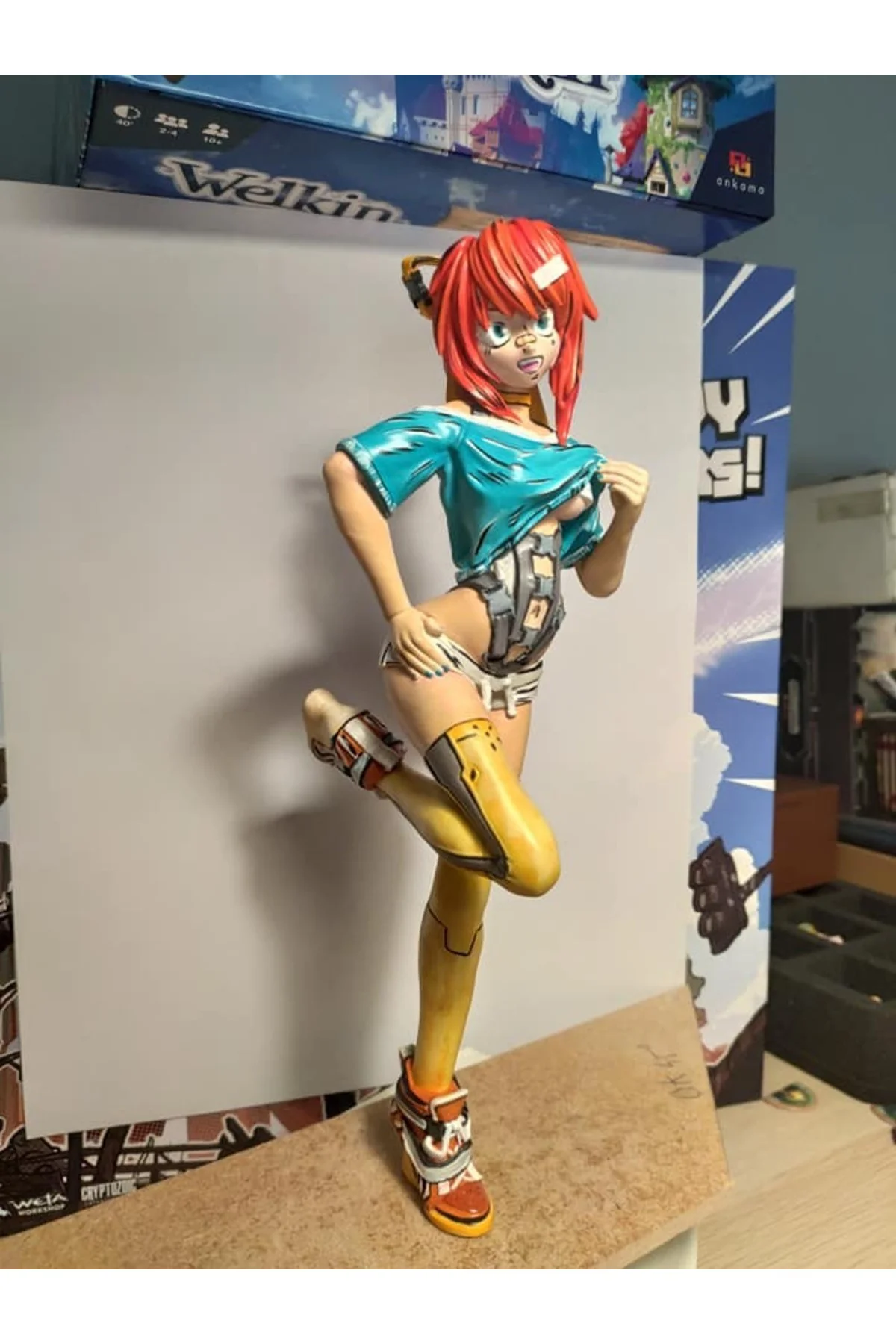 Hentai Girl Projekt Melody Figür Manga Kadın Figür Proje Melodisi Figür 30CM Büyük Boy