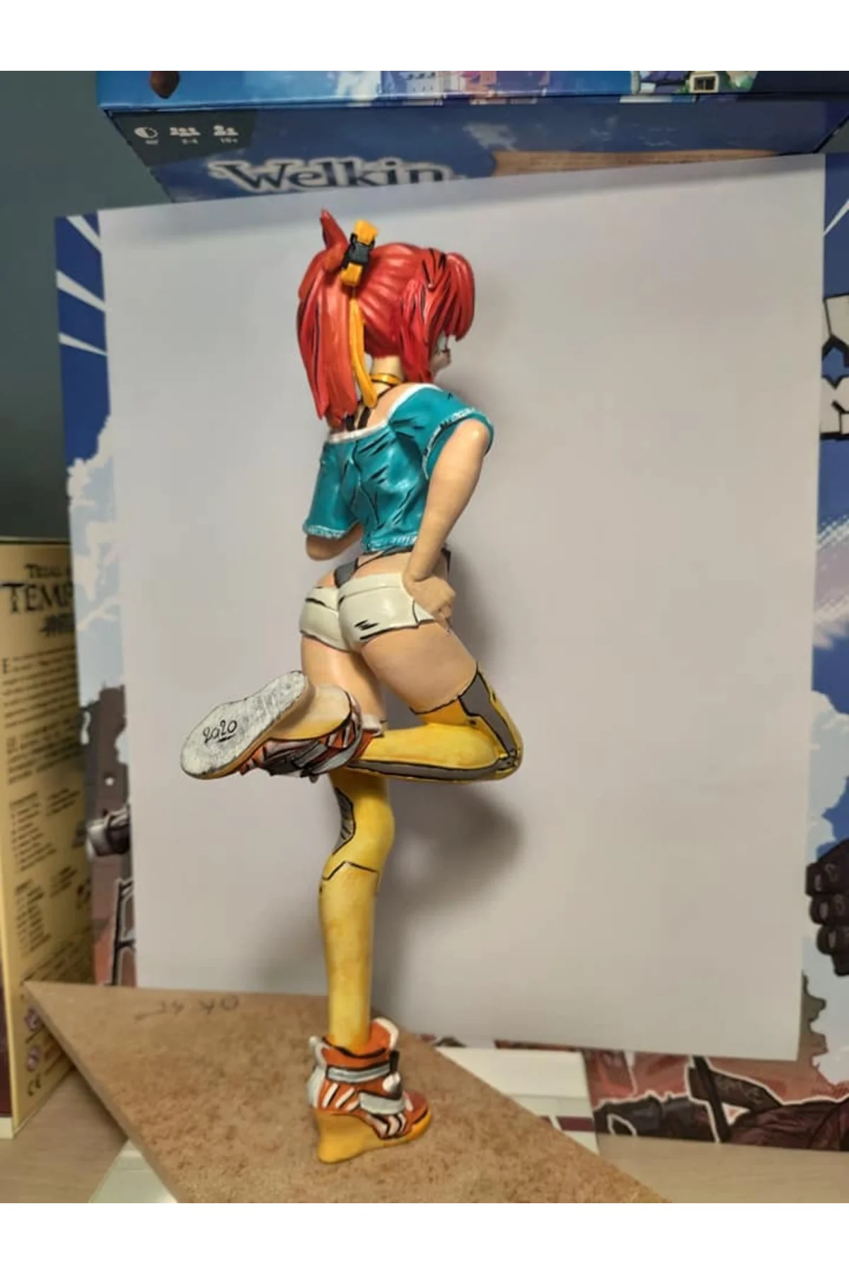 Hentai Girl Projekt Melody Figür Manga Kadın Figür Proje Melodisi Figür 30CM Büyük Boy