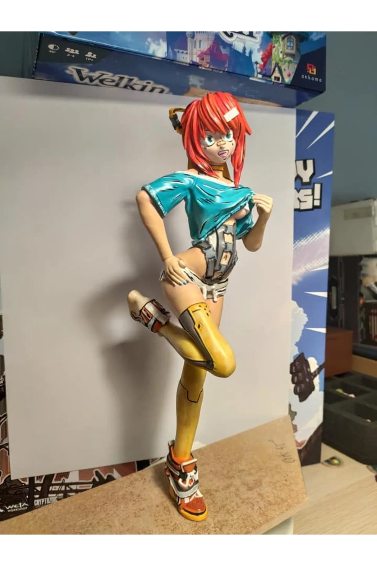 Hentai Girl Projekt Melody Figür Manga Kadın Figür Proje Melodisi Figür 30CM Büyük Boy